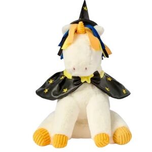 GIGGLESCAPE 13” UNICORN WITCH STUFFED ANIMAL